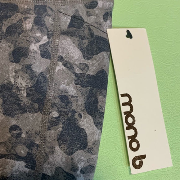 NWT🍀Mono B High Rise Mesh Yoga Pants Stirrup Leggings Active Wear - Picture 3 of 11